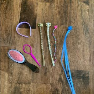 American Girl Doll Miscellaneous Doll Hair accessories and tools.